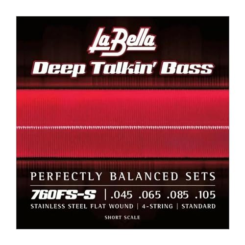 La Bella 760FS-S Deep Talkin' Bass Flatwound Bass Guitar Strings - .045-.105 Standard Short Scale by La Bella - Image 2