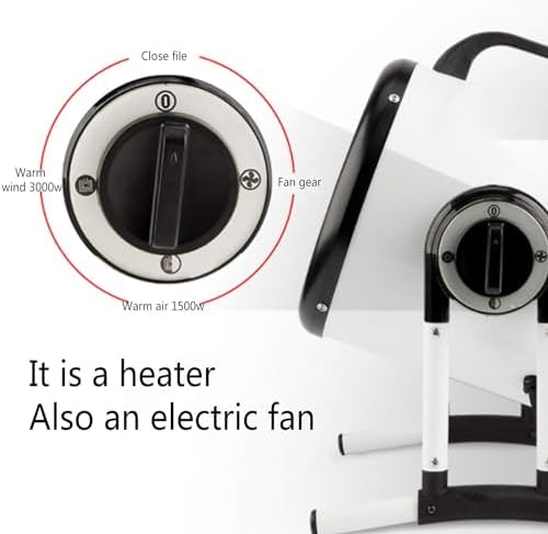 Calefactor Eléctrico Portátil 3000W IPX4 para Interiores y Exteriores miniatura 4