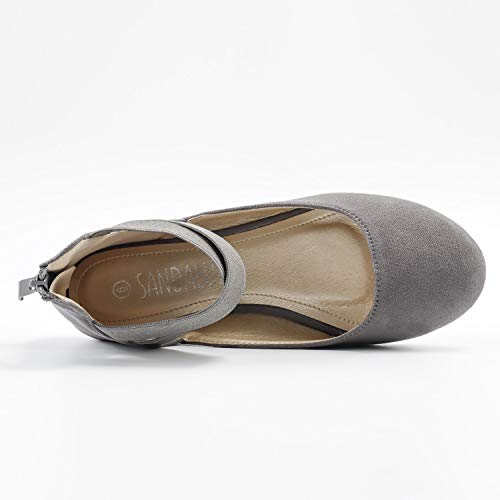 Women Flat Shoes Elastic Classic Ballerina Flats - Image 3