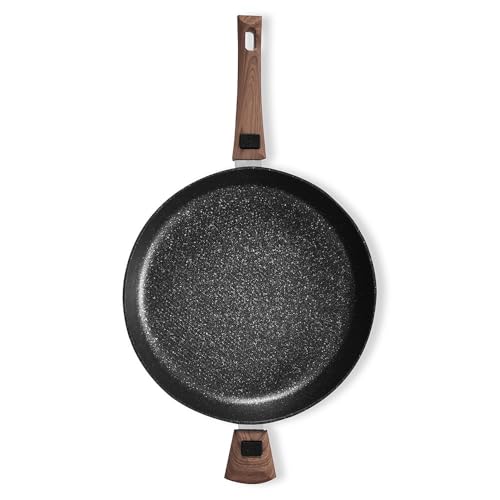 Durandal Poêle antiadhésive Légende en céramique sans PFAS-Poêle à manche amovible compatible four & induction 20,24,28,32cm