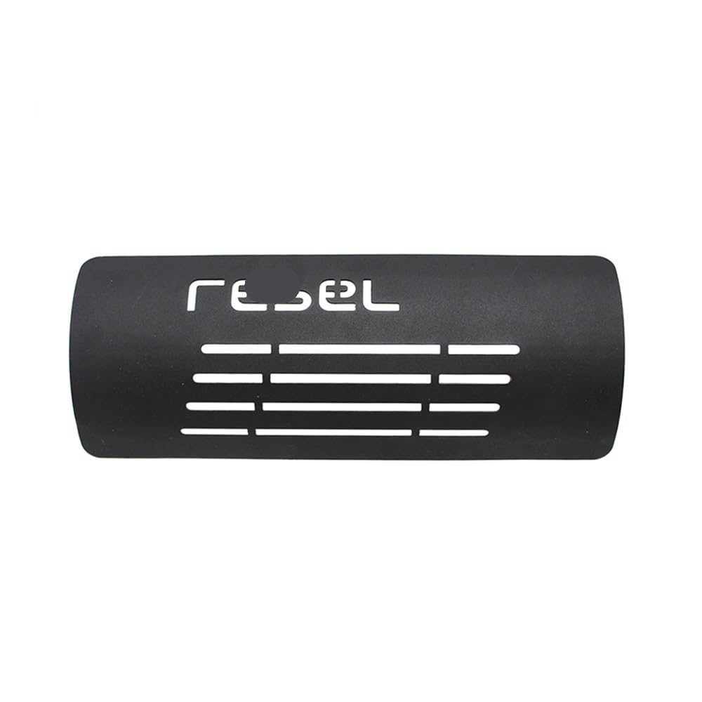 Deflectores Calor Escape para Rebel500 Rebel300 Rebel CMX500 CMX300 Cubierta Protectora De Escape para Motocicleta Silenciador Cubierta De Protección Térmica De Tubo
