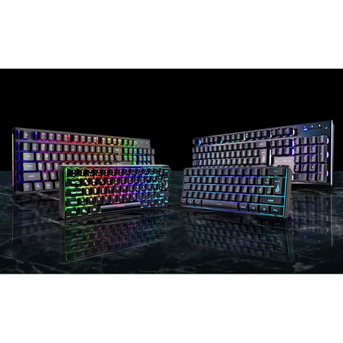 VERBATIM 48701 CLAVIER RVB X1 QWERTY US AN - vue 8