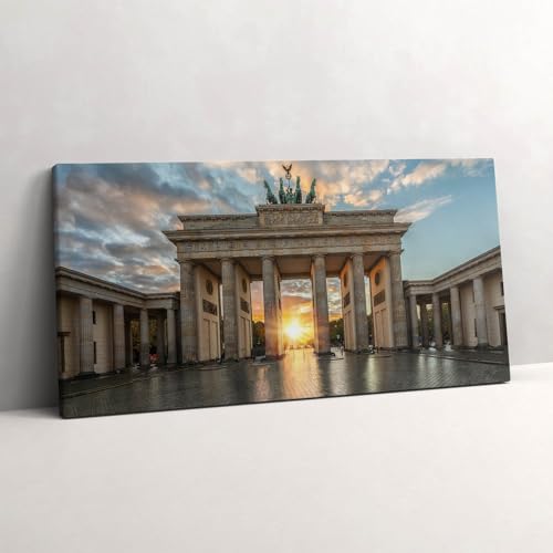 Peinture sur toile art mural 100x50cm de Berlin pour sublimer votre décoration de bureau