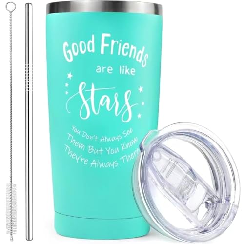 Panspace Cadeau d'anniversaire personnalisé pour meilleure amie, cadeau de Noël pour femme, idée de cadeau d'anniversaire pour femme avec paille et couvercle