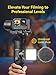 AOCHUAN Gimbal Stabilizer for Go Pro, Handheld Gimbal with 360° Rotation for Video Recording, 3-Axis Gimbal Stabilizer Compatible with Gopro Hero 12/11, Osmo Action, Insta360 ONE R,Sony RX0-Smart G1