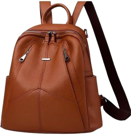 trendy leatherette backpack handbag purse for women & girls | stylish convertible backpack shoulder bag | compact fashion handbag with comfortable straps