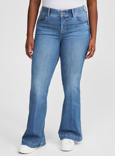 Torrid Women's Plus Size Jeans - Bombshell Flare Premium Stretch High-Rise Jean3
