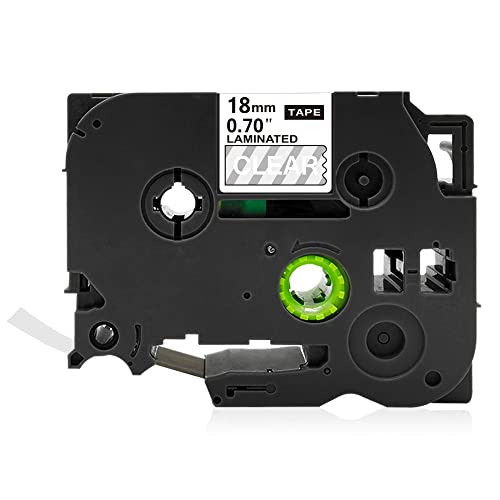 Flowerty �݊� �u���U�[�H�� TZe-145 �����n������ 18mm�� ����8m �s�[�^�b�` P-touch �ėp �e�[�v�J�[�g���b�W 1����