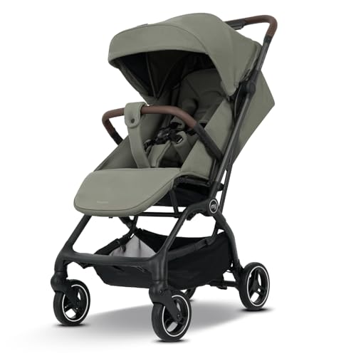 my junior® Buggy PICO³ | bis 22kg | Einhand AutoFold-Klappmechanismus | Ergonomische Liegeposition nach IGR e.V. | großes Sonnenverdeck UV50+ | Handgepäckmaß | 2 Belüftungsfenster - Pistacchio Green