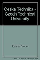 Ceska Technika - Czech Technical University 8001026639 Book Cover