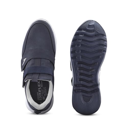 Image of ASIAN Men's Walking Shoes | Lightweight Comfort with Velcro Closure | Cushioned Support & Anti-Slip Sole | Ideal for Daily Walking & Long Hours