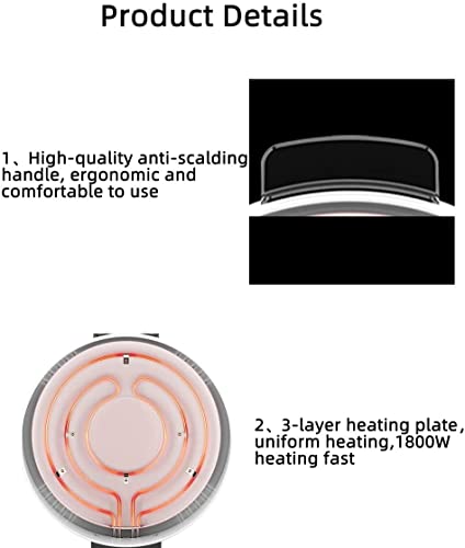 Mzlxdedian Electric Panini Press Grill Bread Toaster Nonstick Double Sided Flat Plates Removable Drip Tray, Sandwich Maker For Burger & Grilled Cheese (Color : Red) #TOP2