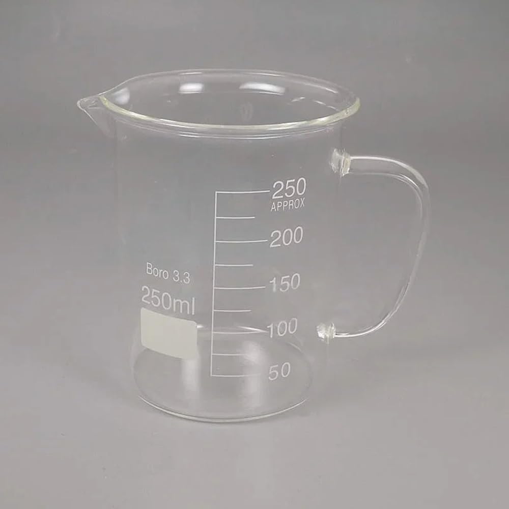 Zlewka laboratoryjna ze szkła borokrzemowego, 1pc Chemistry Laboratory Beaker With Glass Handle 50-2000ml(800ml)