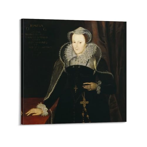 Tableau Mary Queen of Scotts Rowland Lockey impression toile 60x60 cm