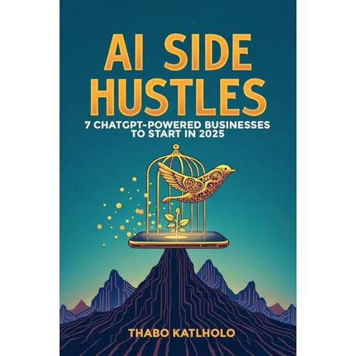 AI Side Hustles Audiolibro Por Thabo Katlholo arte de portada