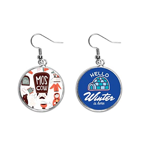Pendientes de oso matrioska para looks de invierno y eventos culturales