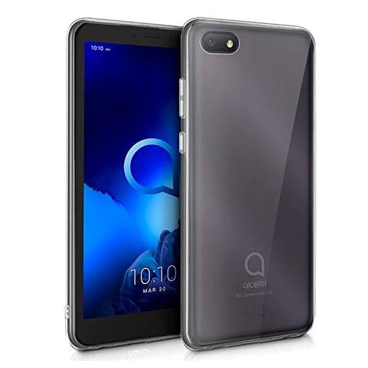 MB ACCESORIOS Funda Silicona Transparente para Alcatel 1V (2019)