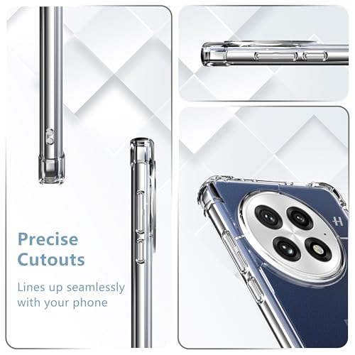 Image of for [ Oneplus 13R 5G ] Bumper | Transparent | Back Case Cover for [ Oneplus 13R 5G ] - Transparent