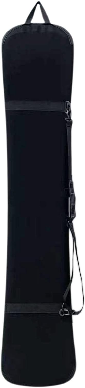 GarendeGarende Outdoor Snowboard Bag, Snowboard Carrier Transport Wrap with Shoulder Strap, Snowboard Cover Sleeve (Black), 145cm