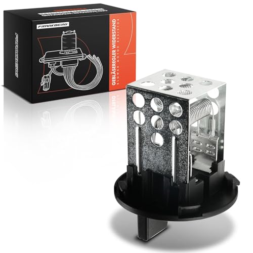 Frankberg Resistencia del Motor del ventilador del calentador Frente Compatible con C4 Coupé LA 1.4L-2.0L 2004-2011 C4 Grand Picasso I UA 1.6L-2.0L 2006-2013 Sustituir# 6445.XE