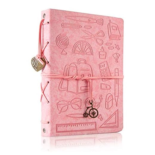 ThxMadam Scrapbook Cuero Álbum de Fotos Álbumes de Recortes Libro de Visitas de Boda con 60 Páginas Negras para Regalo de Valentín Día de Aniversario Navidad Cumpleaños para Esposa Hija Madre