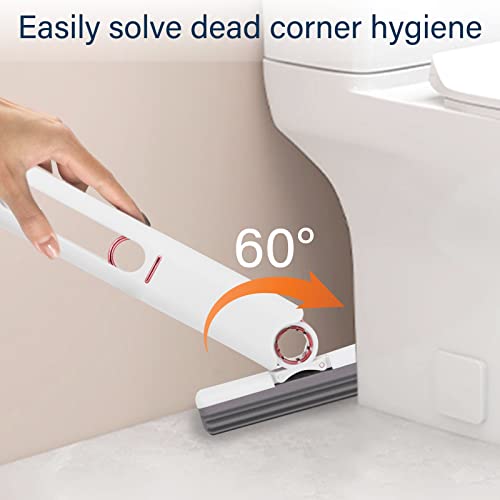 Portable Mini Mop,Mini Multifunctional Hands-Free Mop,Lazy Mini Mop Bathroom Strong Absorbent Mop,Cleaning Mop For Kitchens Bathroom Tableware Desktop Car Glass #TOP3