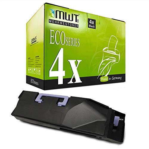 Toner noir TK855K compatible Kyocera TASKalfa 400 500 pack de 4 MWT