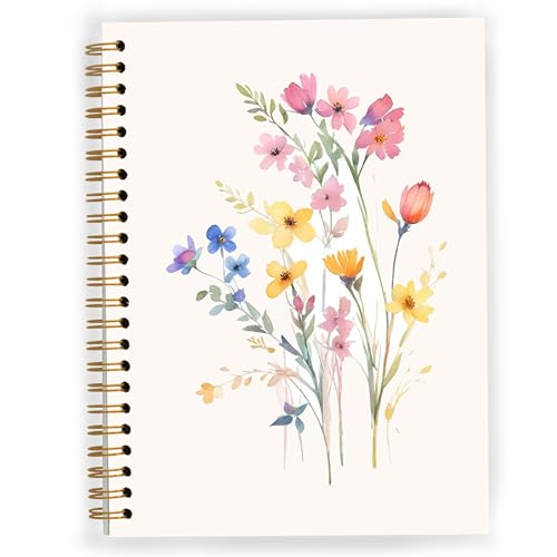 Carnet vintage à spirales pour organiser vos cours et réunions de bureau