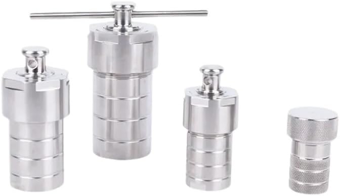 NURII Hydrothermal Synthesis Reactor, Laboratory Autoclave, Reaction Kettle, 10 15 25 50 ML(50 mL)
