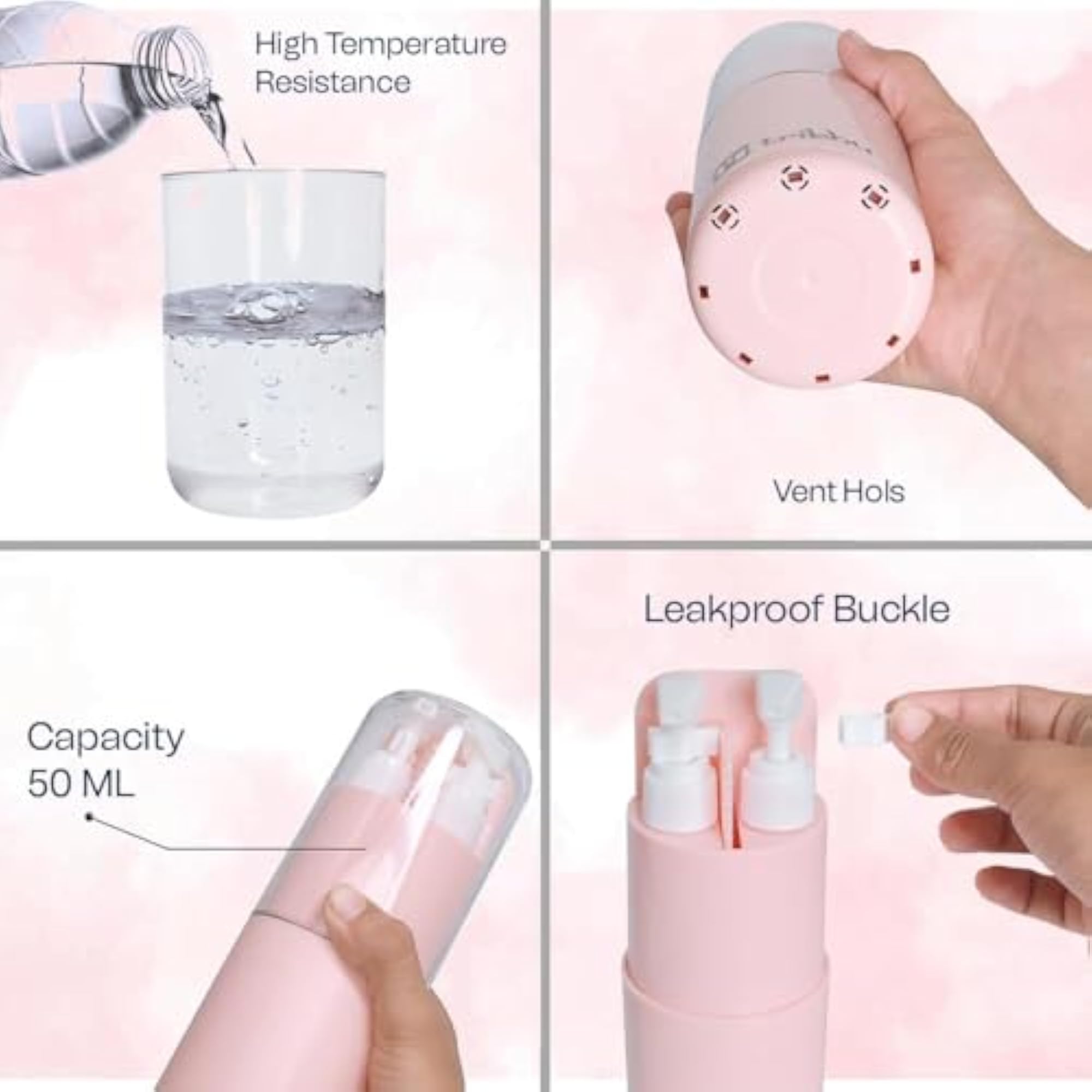 6-in-1 Travel Essential Kit for Men & Women