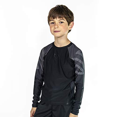 Sanabul Kids Essential Long Sleeve Rashguard Youth BJJ Childrens Martial Arts4
