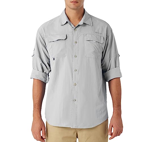 9 Best Sun Shirts for Men 3 NAVISKIN Men's Sun Protection Fishing Shirts UPF 50+ Long Sleeve Sun Shirts for Men PFG Hiking...