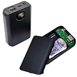 Portable Charger Hidden Compartment Diversion Safe (No Charging Function) Discreet Storage Secret Stash Device for Home Security, Festivals, Concerts, Raves - Conceal Valuables, Cash, Jewelry and More