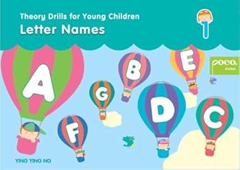 POCO THEORY DRILLS LETTER NAMES LIVRE SUR LA MUSIQUE