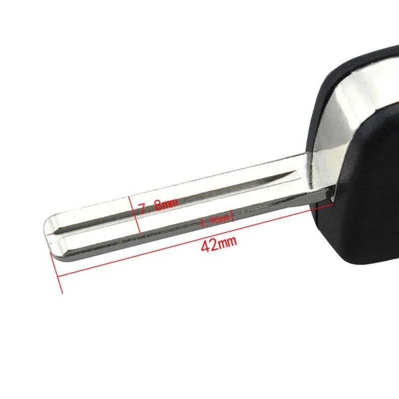 Coque de clé de voiture 3 boutons pour Hyundai i30 i20 ix35 boîtier de remplacement avec lame