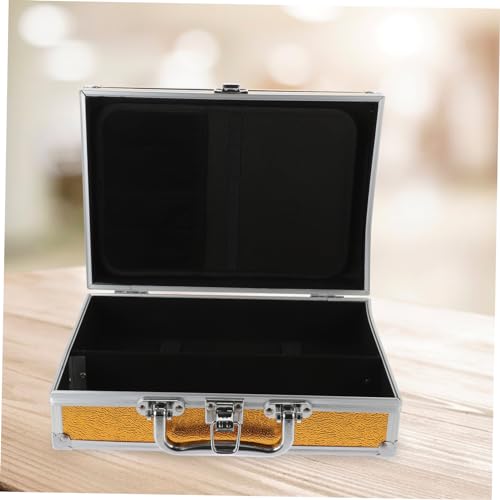 Aluminum Alloy Tool Case Portable Multifunctional Briefcase Clasp and Reinforced Corners for Men Storage Needs for Tools and Instruments4