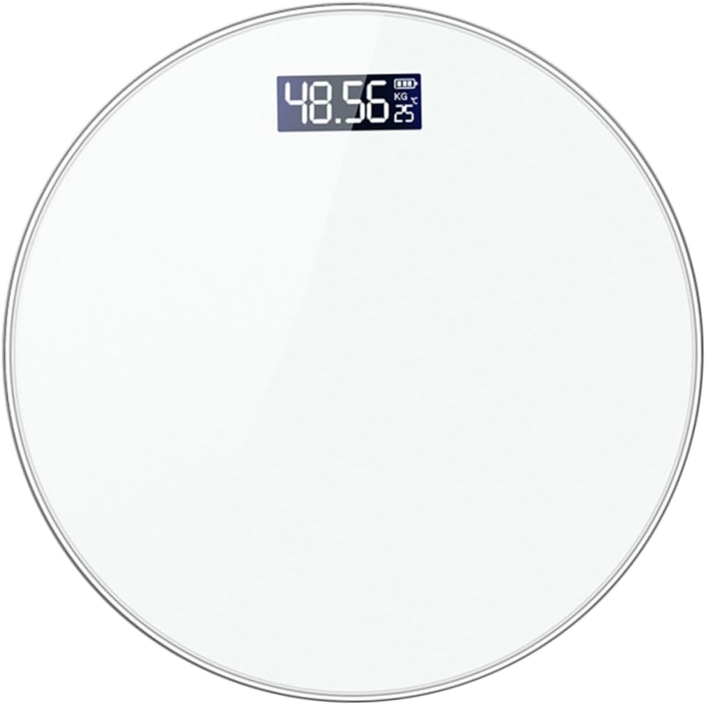 Digital Body Weight Scale Durable Electronic Weighing Scale with Off High Precision Measurement Compact Design for Home Rechargeable Model