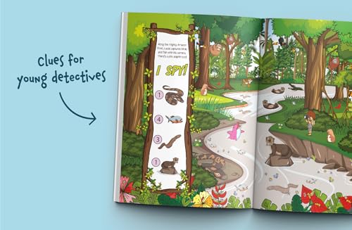 Image of I Spy Animals 2-in-1: Discover Amazing Creatures on Land and in the Sea! A Big Search and Find Book for Toddlers (I Spy Books for Toddlers)