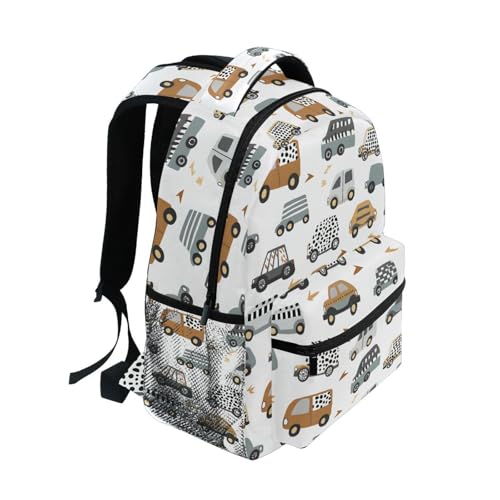 Truck Funny Lovely Backpack for School Boys Girls Adults Kids Bookbag Laptop Bag 15L2