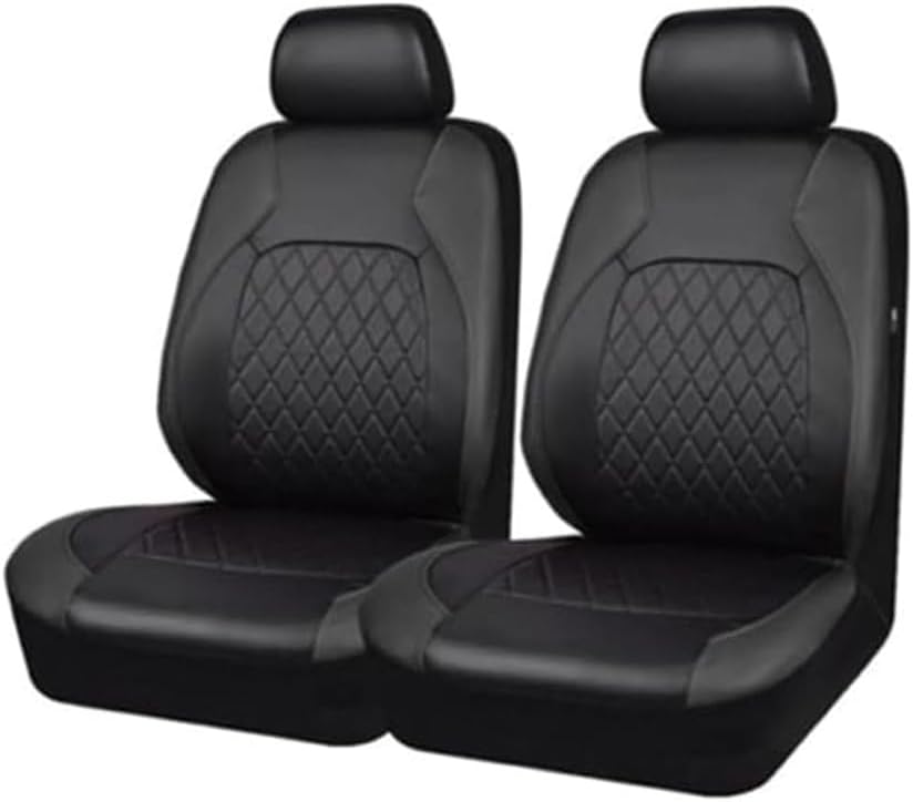 2pcs Car Seat Covers for Jeep Compass 2. Generation 2021 2022 2023/Co-pilot-no-net-pocket, Cars Seat Protector Covers Cushion Comfortable and Breathable Nonslip Interior Accessories