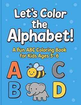 Paperback Alphabet Coloring Worksheets A-Z: Fun & Educational Learning Through Art! Book