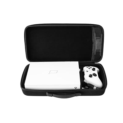 UPspec Gaming xScreen Case - Designed for Xbox - Holds the xScreen while attached to the Xbox Series S, plus an Xbox controller, the Xbox USB cable and power cable (not included)