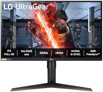 Monitor LG UltraGear 27GN750-27" IPS Full HD, 240Hz, 1ms (GtG), N...