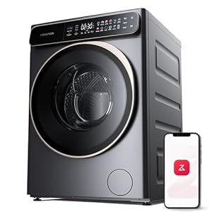 roborock Zeo One Waschtrockner / 10 kg Waschen & 6 kg Trocknen/Zeo-cycle Trocknungstechnologie/RR Seafarer Wasch- & Trockenalgorithmus/LintClear Selbstreinigungssystem/Auto... Dosierung