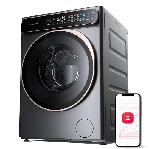 roborock Zeo One Waschtrockner / 10 kg Waschen & 6 kg Trocknen/Zeo-cycle Trocknungstechnologie/RR Seafarer Wasch- & Trockenalgorithmus/LintClear Selbstreinigungssystem/Automatische Dosierung