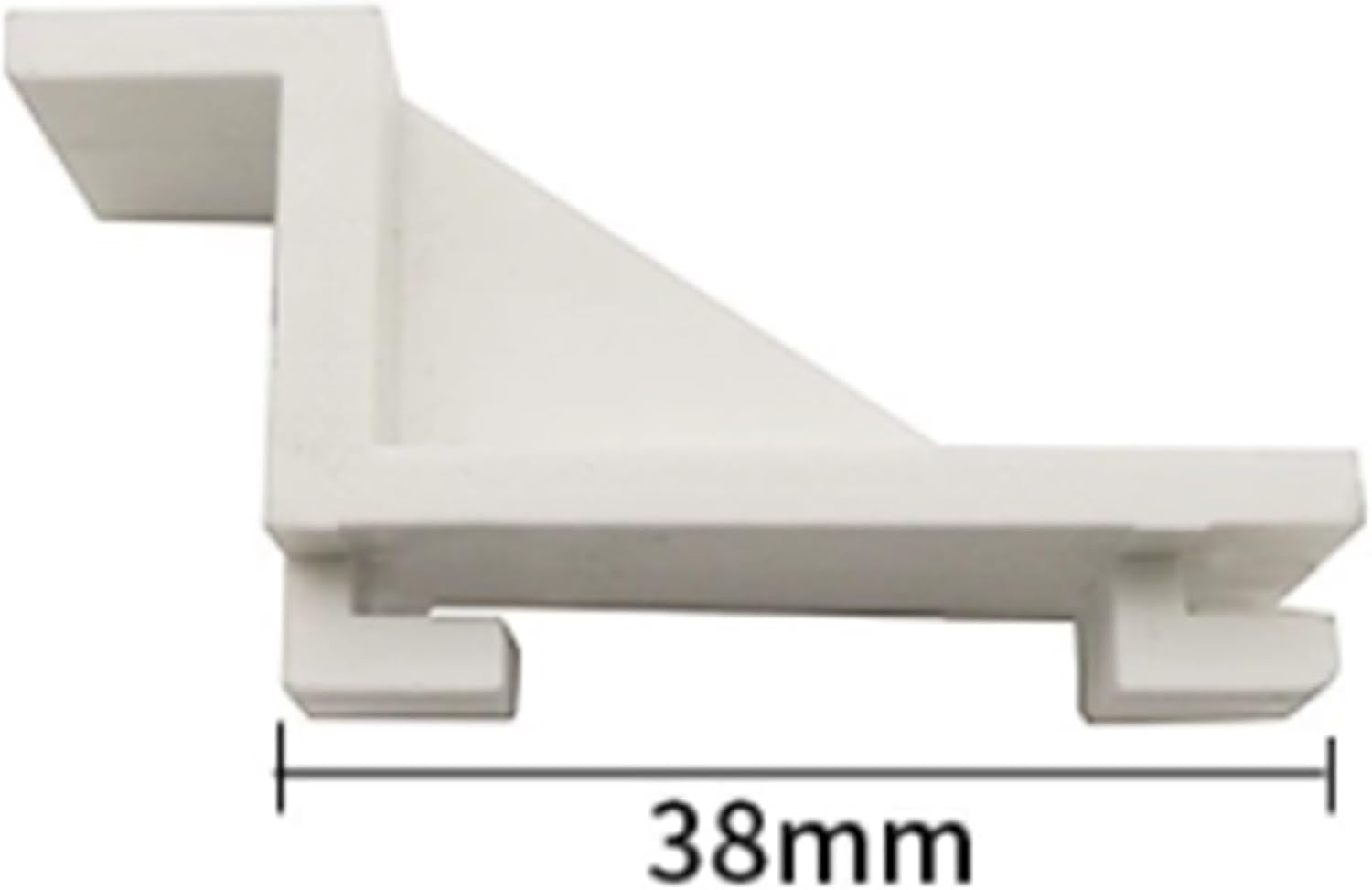 50Pcs Plastic Snap Hook Commercial Freezer Shelf Clips Car Refrigerator Bracket Cabinet Fixing Fridge