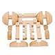 Holz Rätsel: Geduldspiel Fußball aus Holz (Geduldsspiele Holz) Puzzle Spielzeug, Holz Puzzle Magical Ball Intelligenz Spiel Denksport Spielzeug 3D IQ Puzzle 3D Holzpuzzle Knobelspiele Geduldspiel