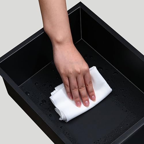 Étagère de douche en acier inoxydable Sto Solut noir 32cm