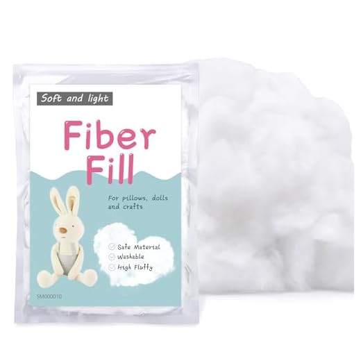 100g/3.5oz Polyester Fiber Fill, Stuffing Pillow Filling Stuffing Cushion Filling, Batting High Resilience Fill Fiber, Stuffing for Stuffed Animals/DIY Crafts
