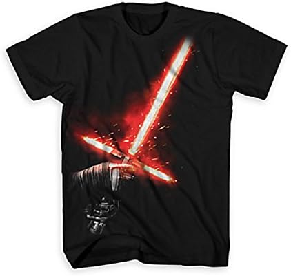 Amazon Co Jp スターウォーズ フォースの覚醒 Usディズニーストア限定 カイロ レン クロスガード ライトセーバー Tシャツ メンズsサイズ Star Wars The Force Awakens 15 Kylo Ren Lightsaber T Shirts 最新 映画 エピソード7 服 ファッション小物